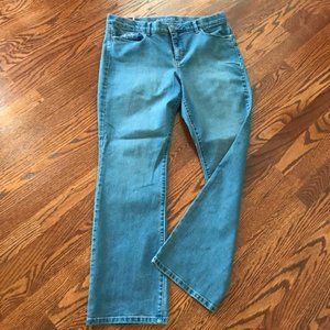 Gloria Vanderbilt Jeans Jordyn Curvy Barely Boot Pants Sz. 14 P Average NWT